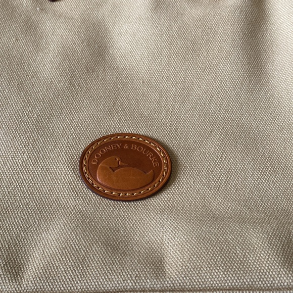 Dooney & Bourke Canvas & Leather Satchel - Picture 10 of 12